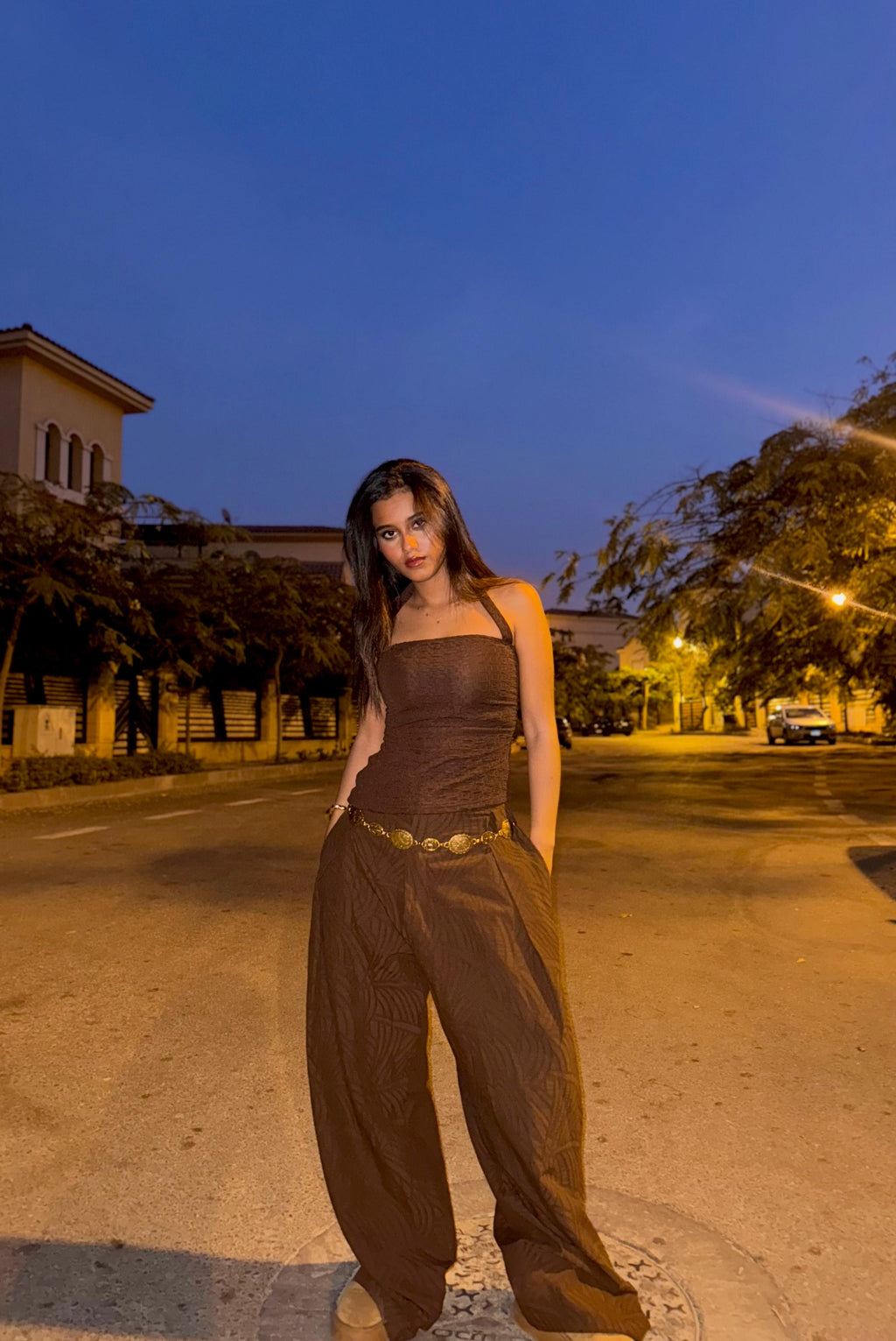 Cocoa flow pants