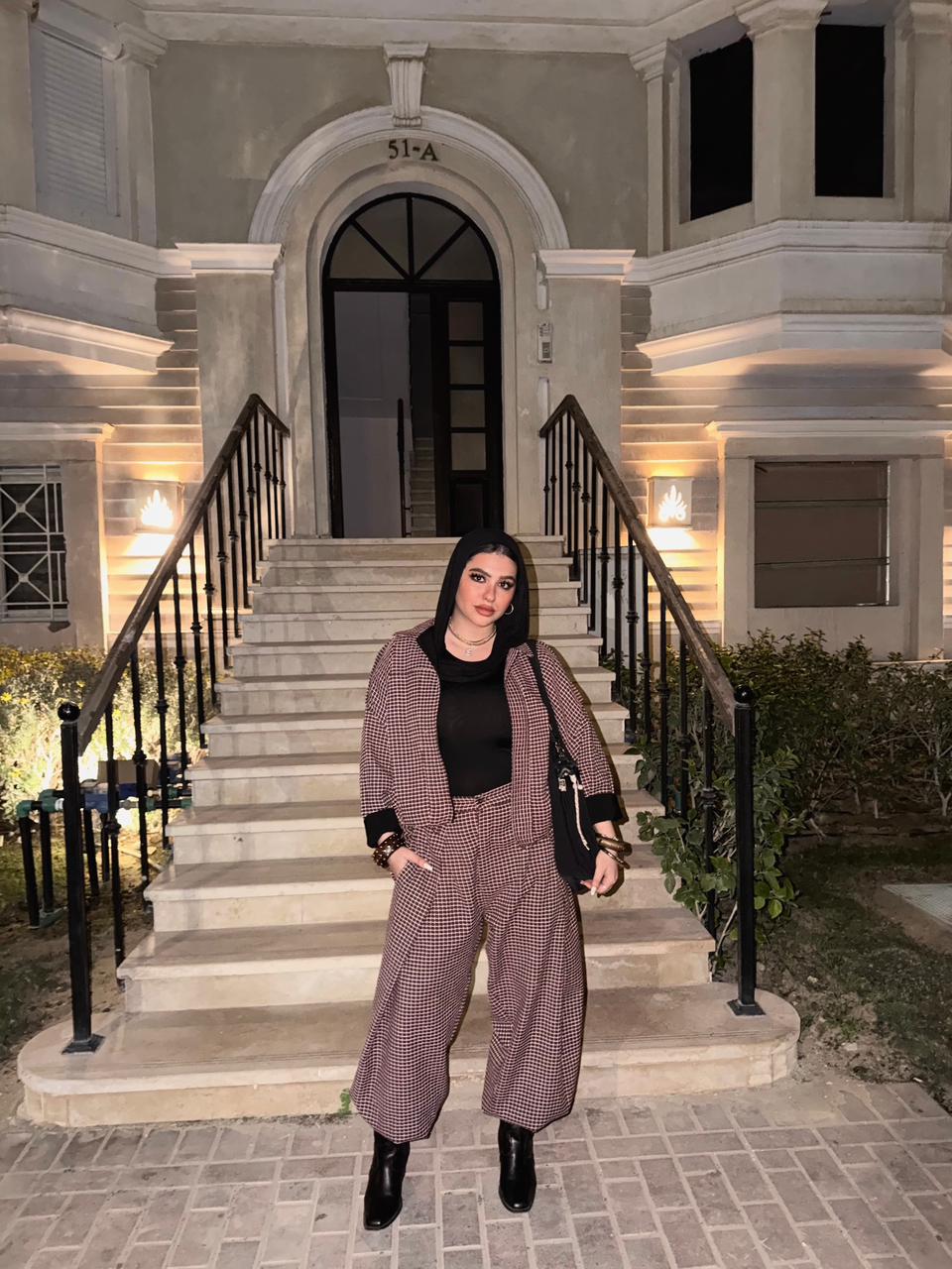 Boxy Checkered Set