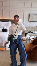 Ruffle pants