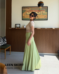Leen skirt in pastel green