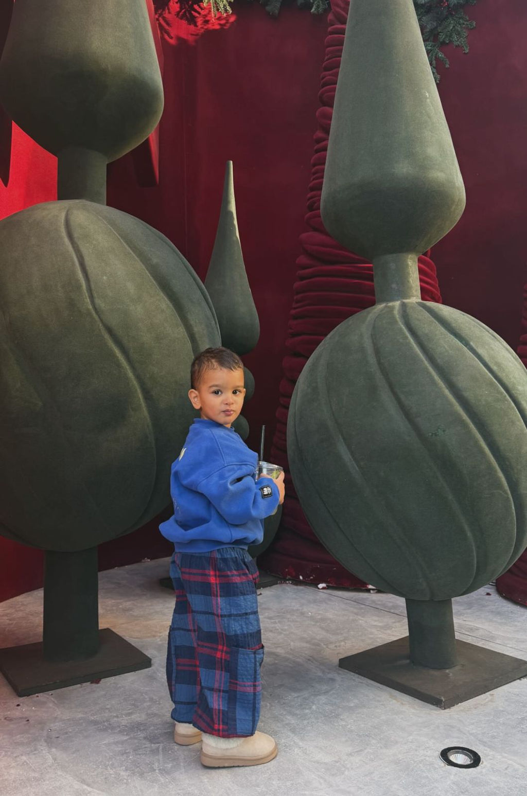Tiny carreaux pants