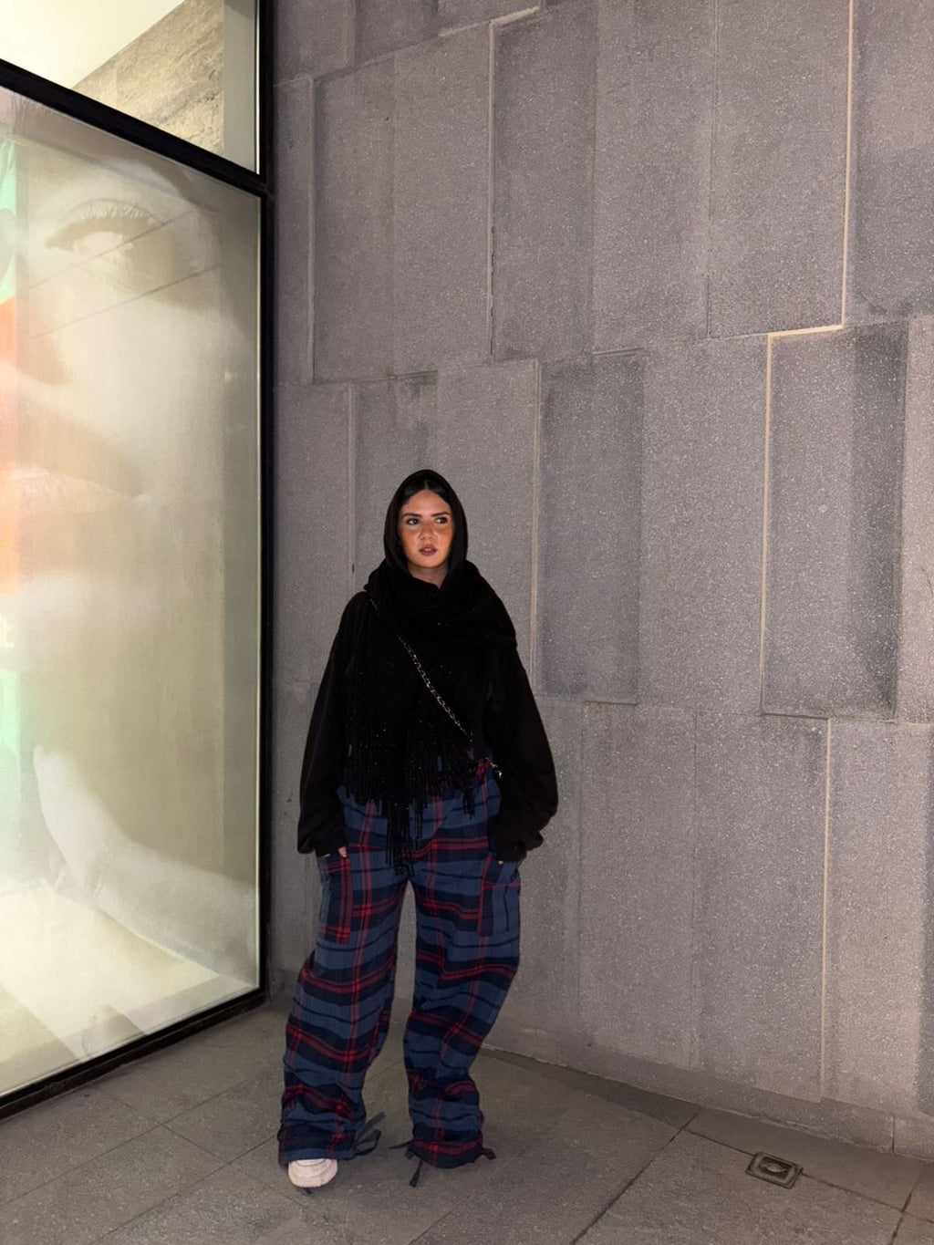 Blue Carreaux pants