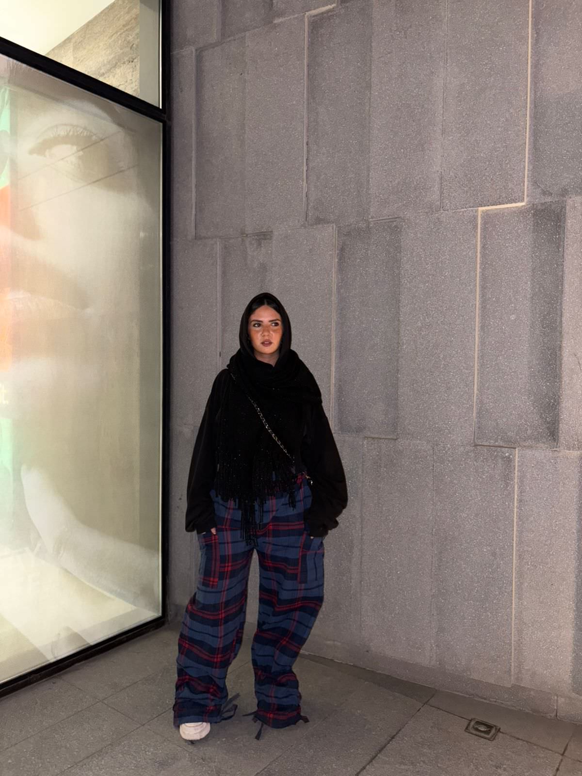 Blue Carreaux pants
