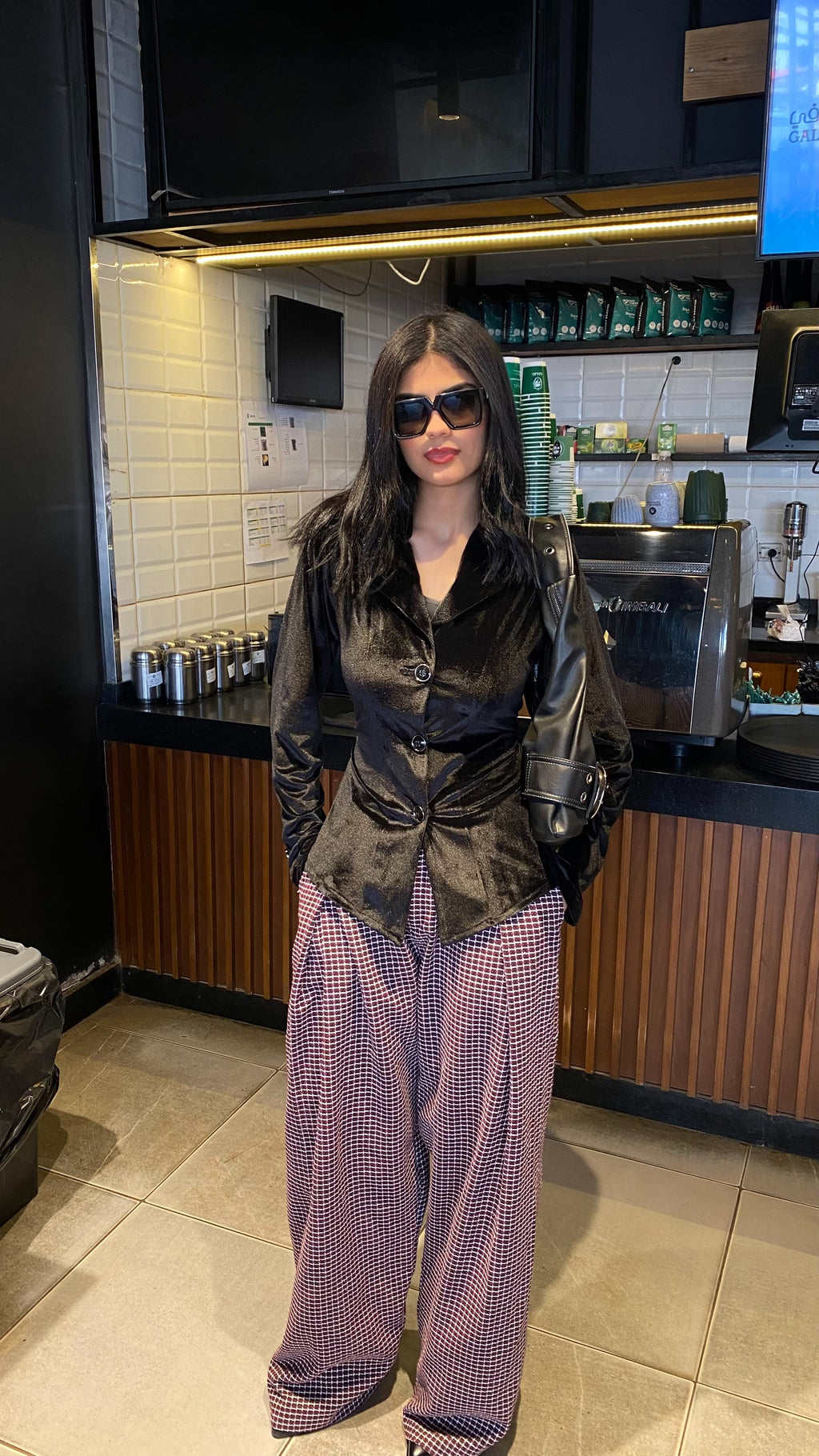 Boxy Checkered Set