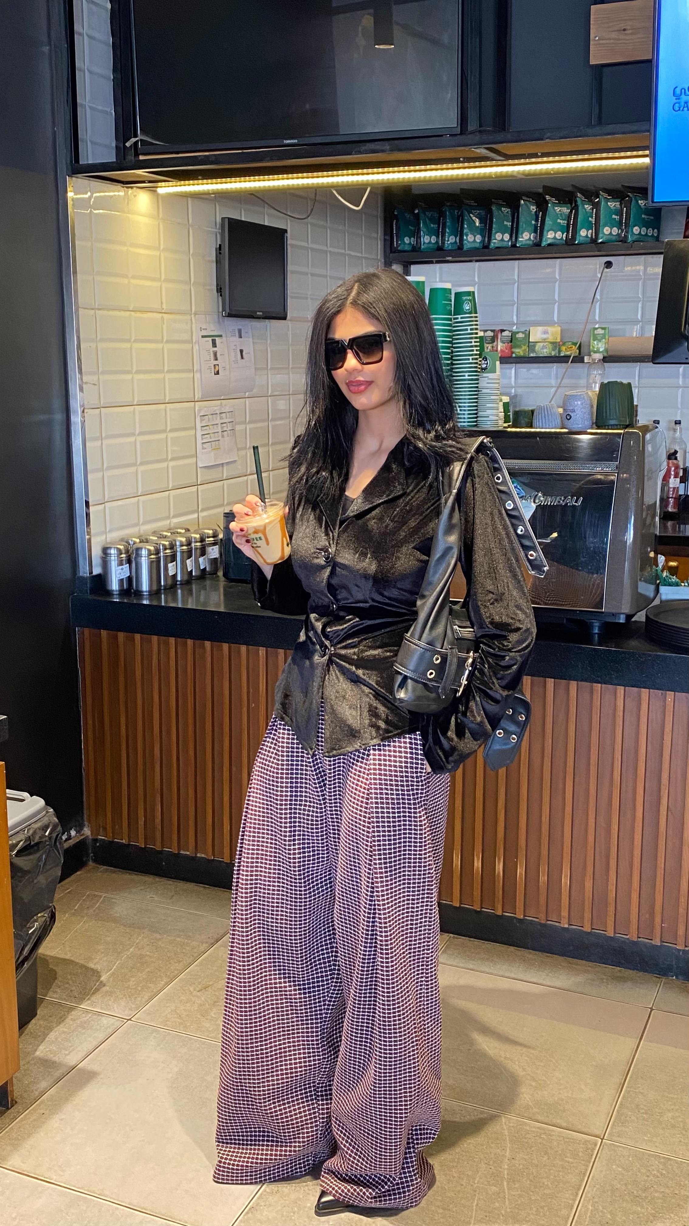 Boxy Checkered Set
