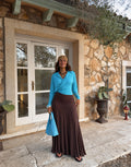Hooded Top in Turquoise