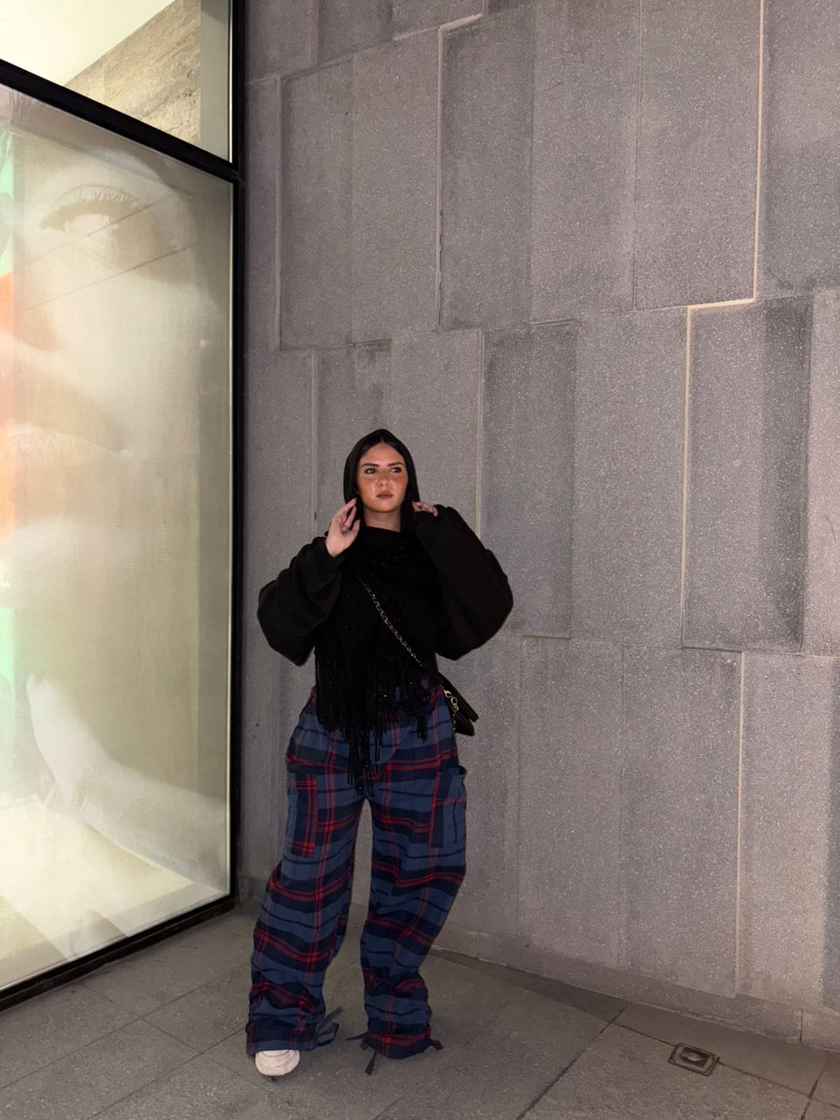Blue Carreaux pants