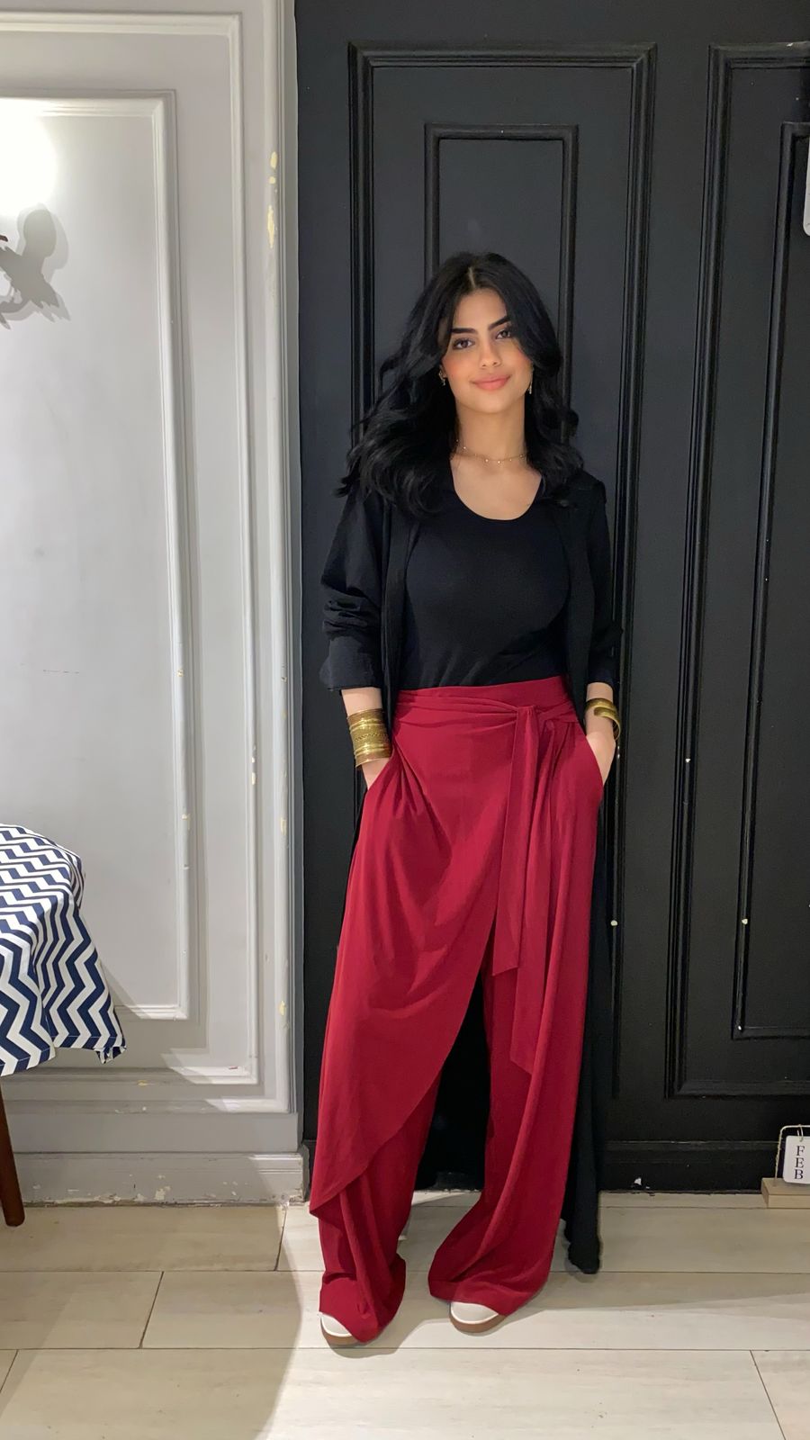 Leen likra pants with extension