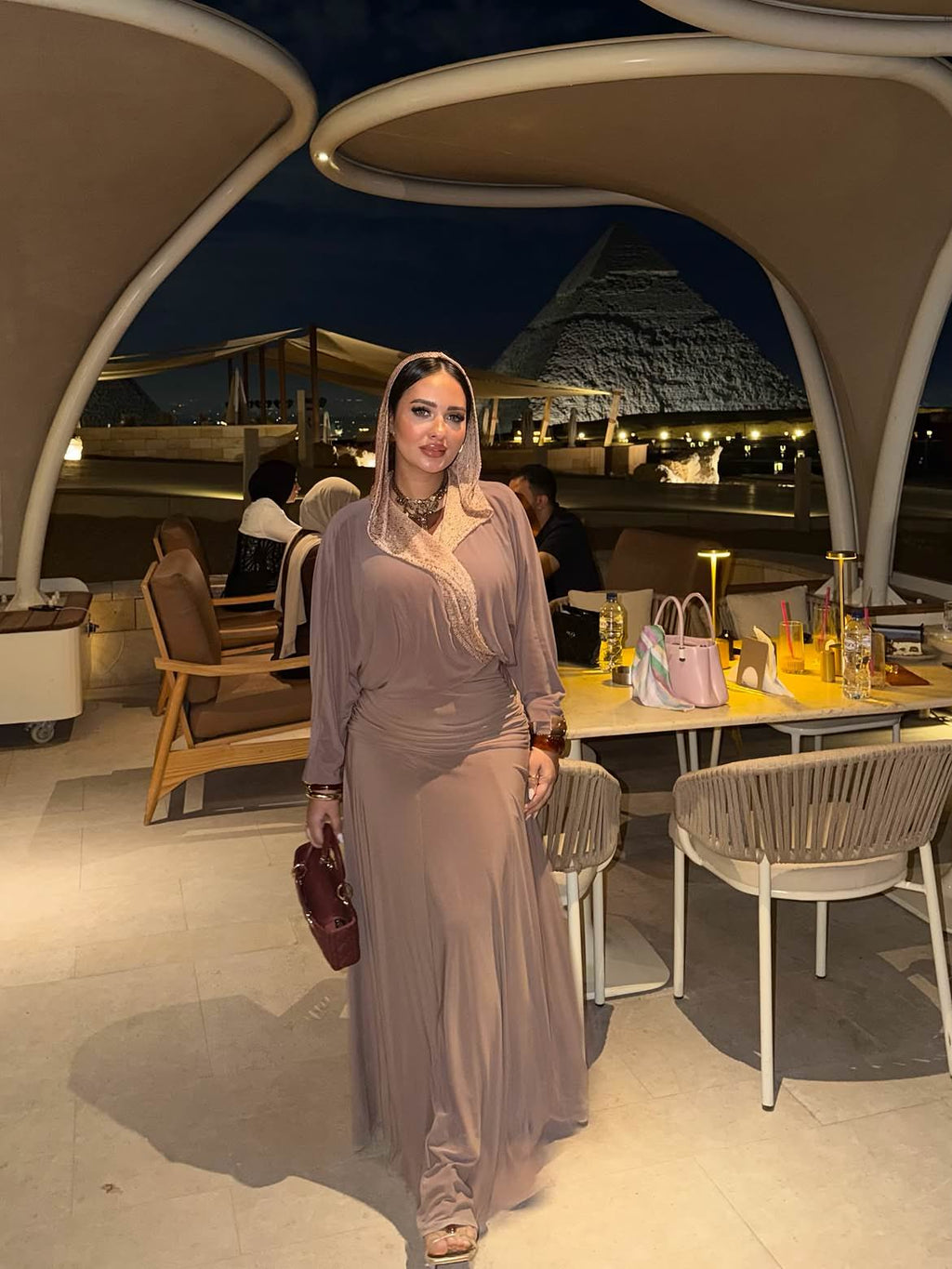 Leen Skirt in Beige