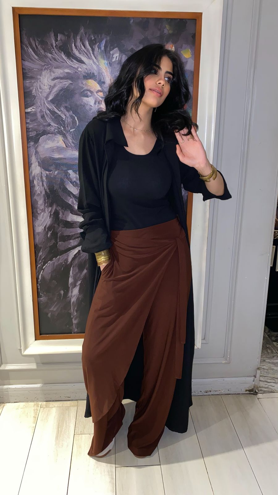 Leen likra pants with extension